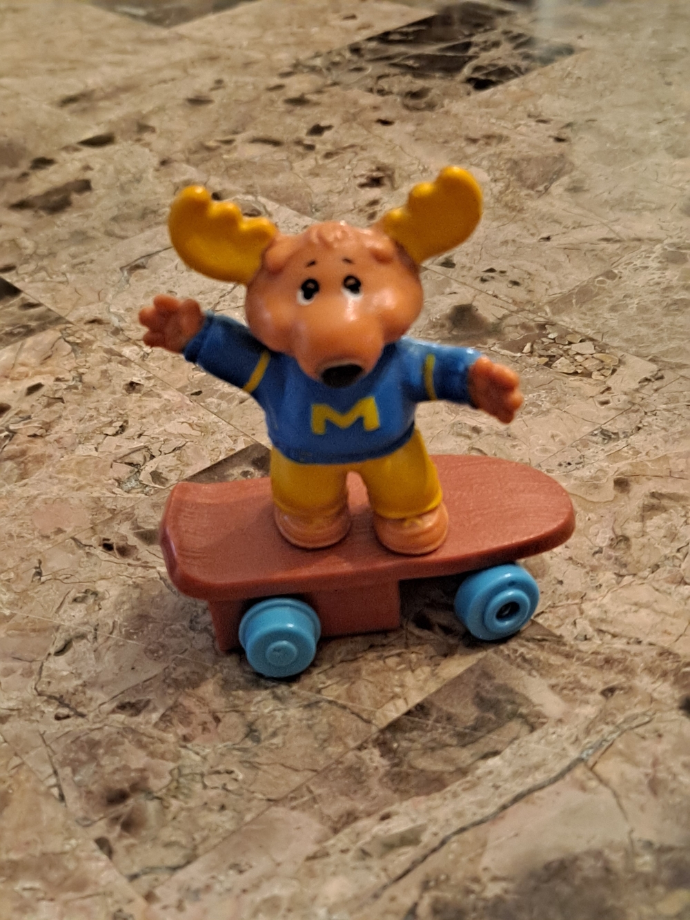 Tomy 1984 The Get Along Gang Wind-ups - Montgomery Good News Moose